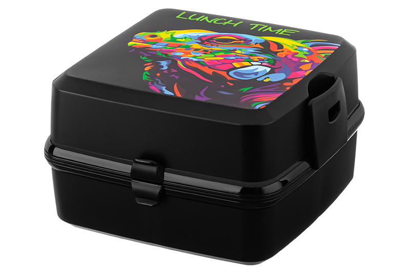 БЫЛО 203 руб! Ланч-бокс 1,2 л 15*15*9 см Бенто