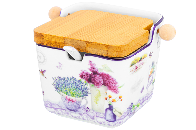 БЫЛО 809 руб!! Банка д/сыпучих продуктов 300 мл 12*9,5*9 см