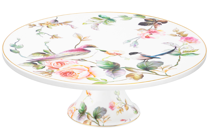 БЫЛО 1628 руб! Блюдо на ножке 28*28*10 см