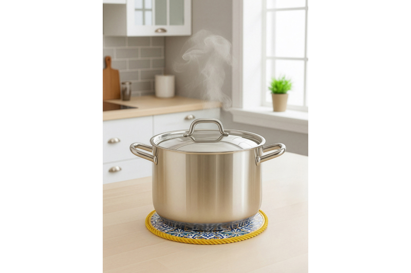 БЫЛО 284 руб! Подставка п/горячее 17*17*1 см