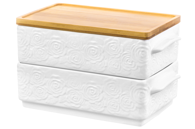 БЫЛО 1985 руб!! Набор блюд д/холодца 2 пр. 1,6 л 20,5*12*12см