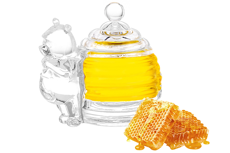 БЫЛО 689 руб! Горшочек д/меда 150 мл 12,5*8,5*10,5 см