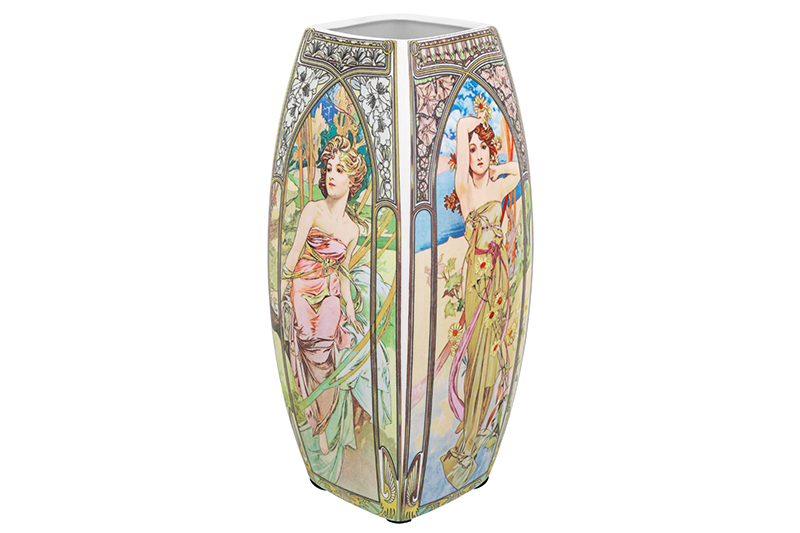 БЫЛО 1854 руб!! Ваза 2 л 11,5*11,5*25 см