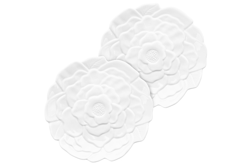 БЫЛО 785 руб! Набор тарелок десертных 2 пр. 20*20*2,3 см