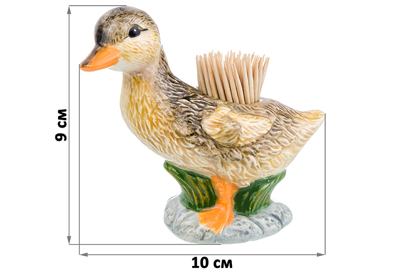 БЫЛО 372 руб! Вазочка под зубочистки 45 мл 10*5*9 см