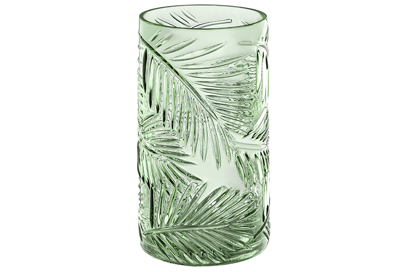 БЫЛО 1220 руб! Ваза 13,5*13,5*25 см 2,5 л, зеленый, стекло