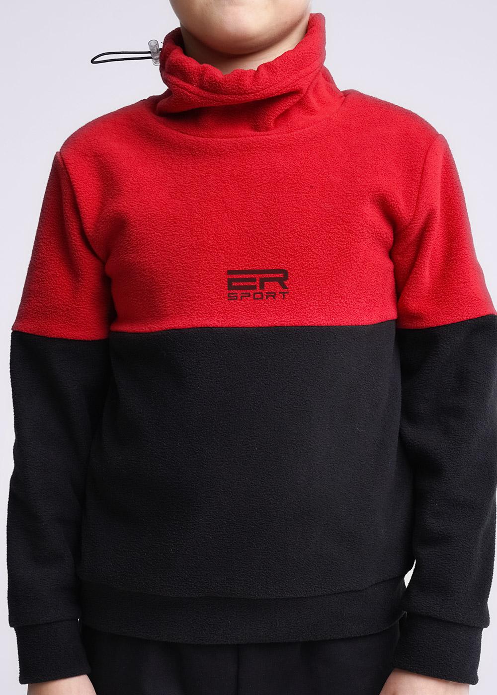 CLE 736311л Толстовка детская для мальчика 736311л т.красный