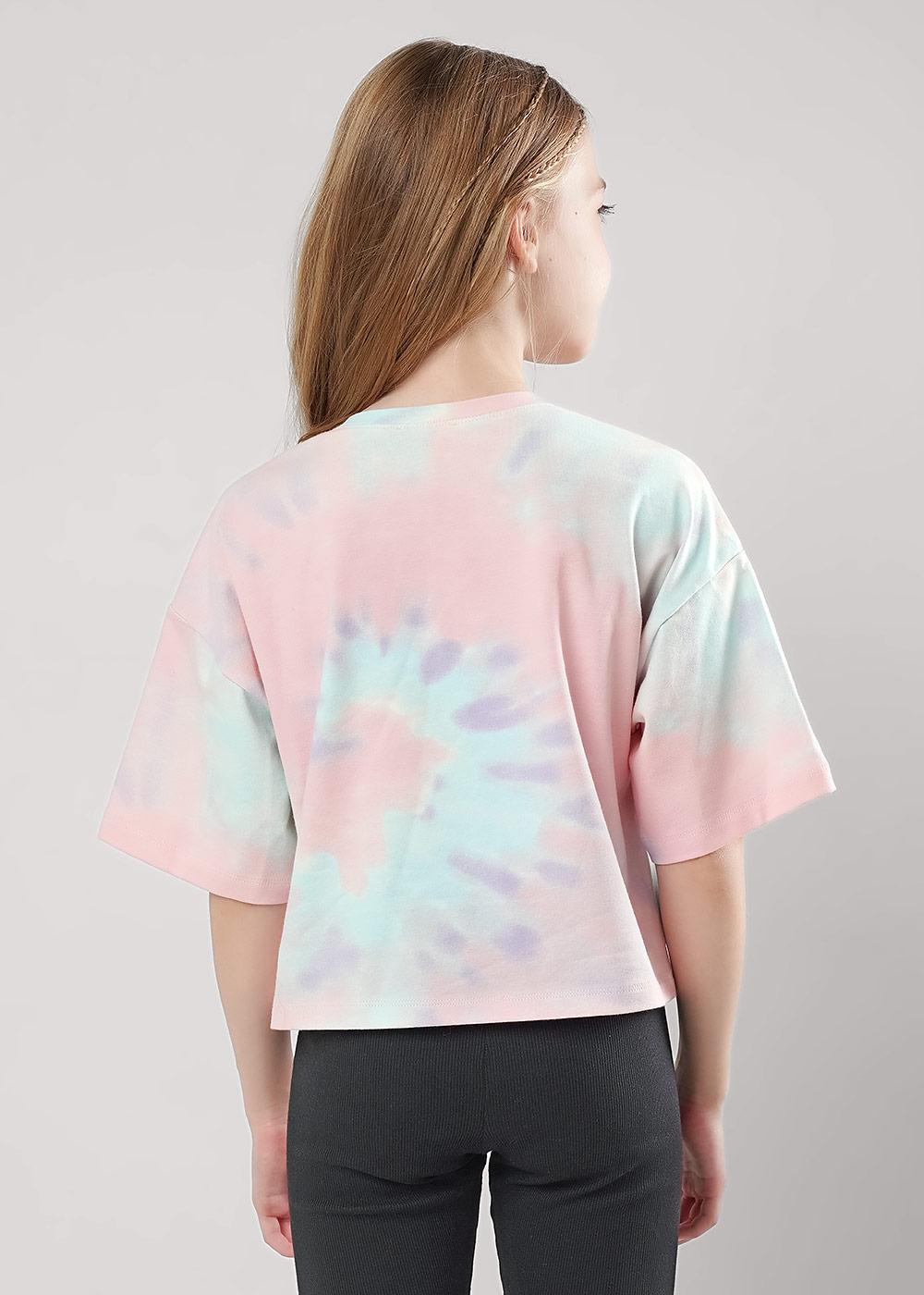 CLE 867339гн Футболка детская для девочки 867339гн розовый/фиолетовый