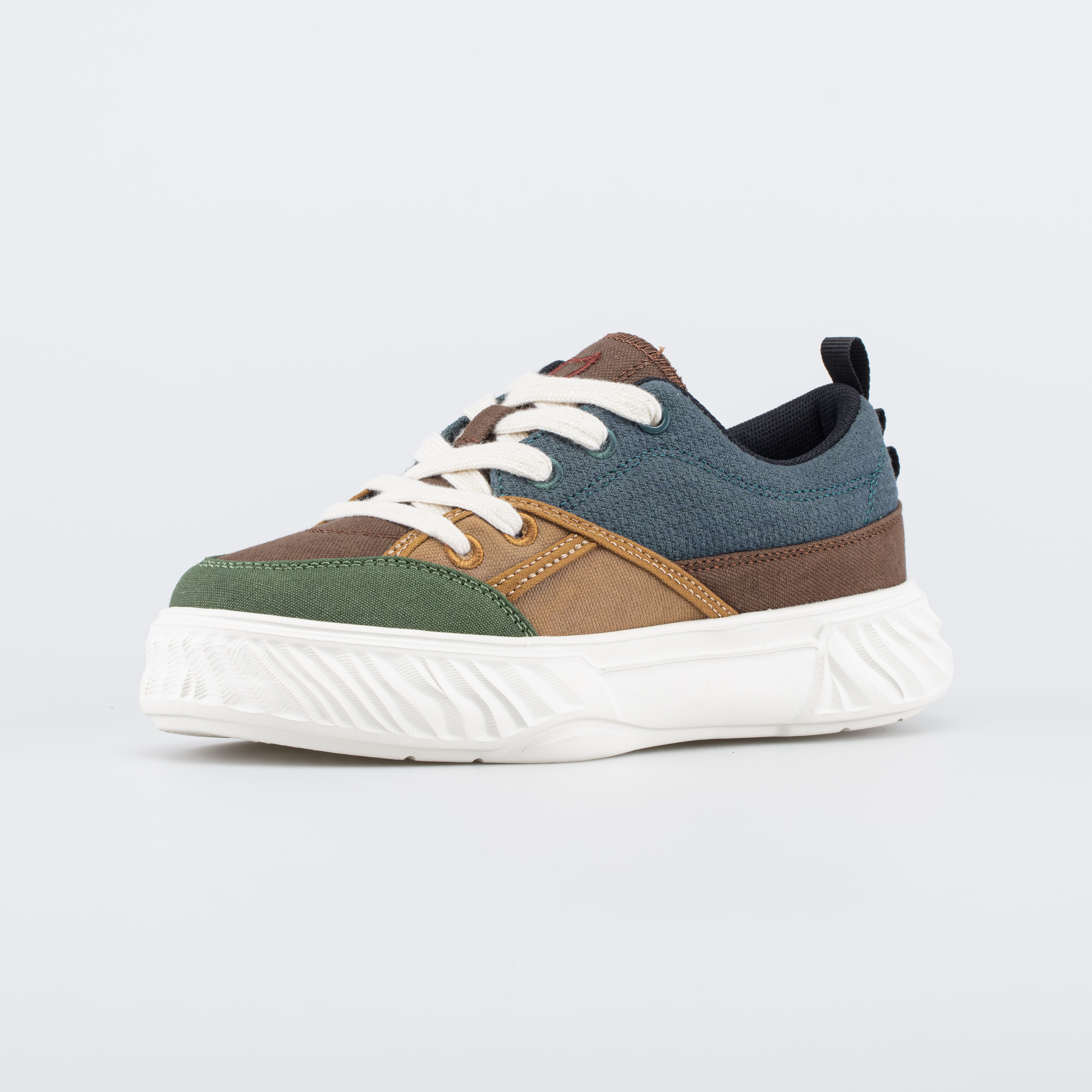 зел-кор полуботинки школьная, подростковая Текстиль