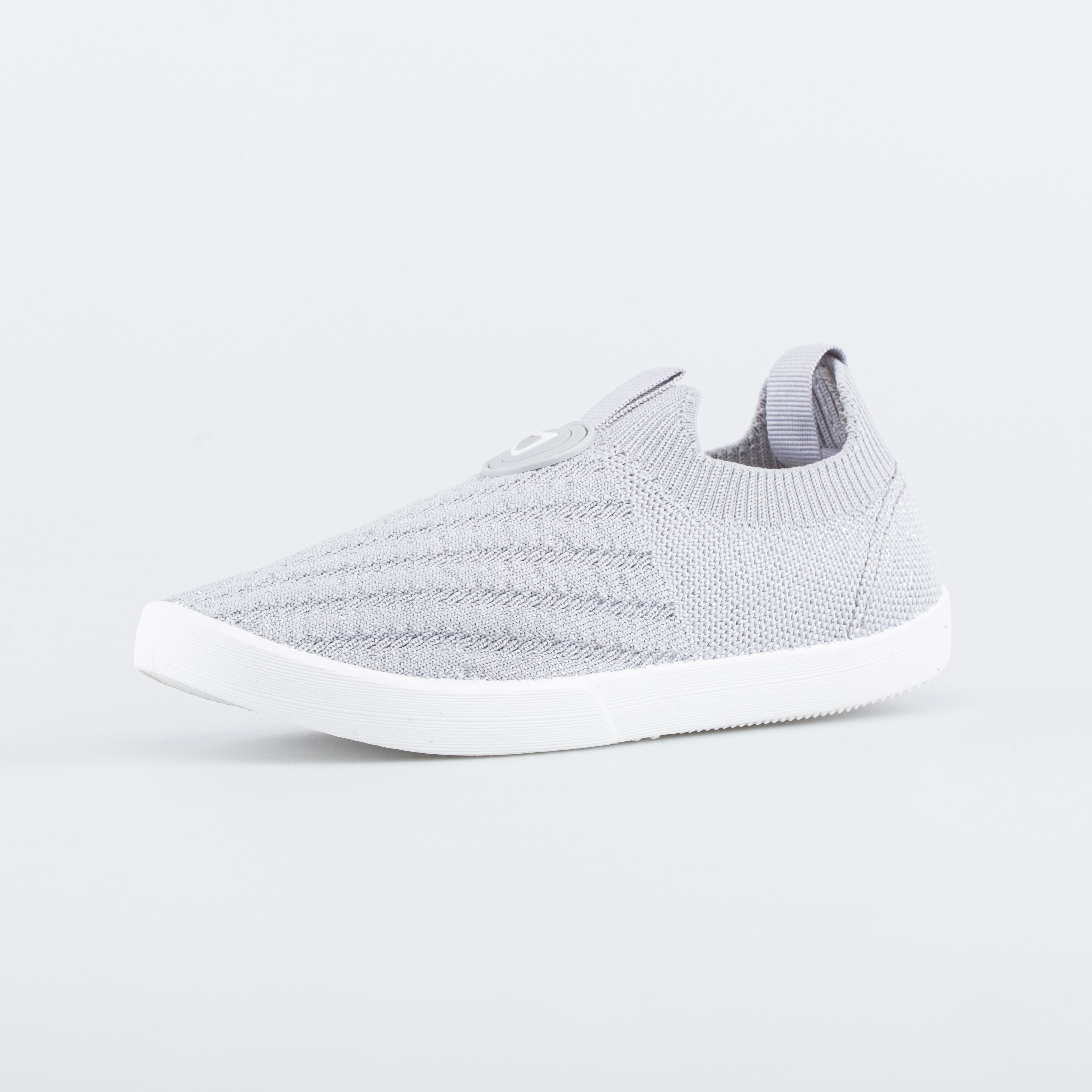 серый полуботинки школьная, подростковая Текстиль