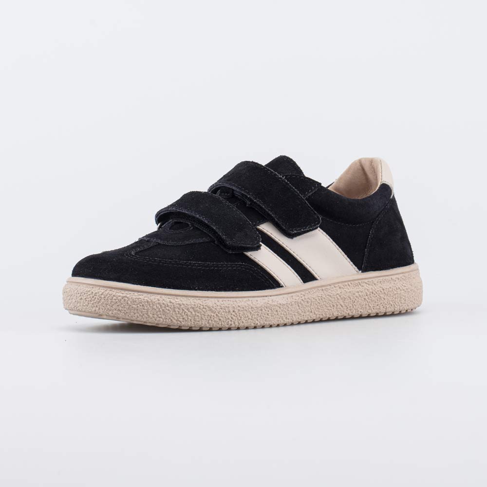 чер-беж полуботинки дошкольная, школьная Нат. кожа