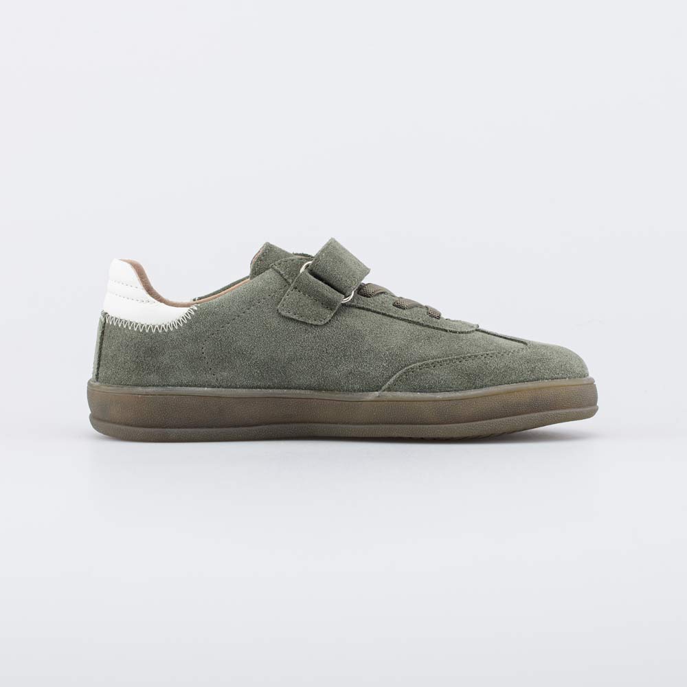 оливковый полуботинки школьная Нат. кожа