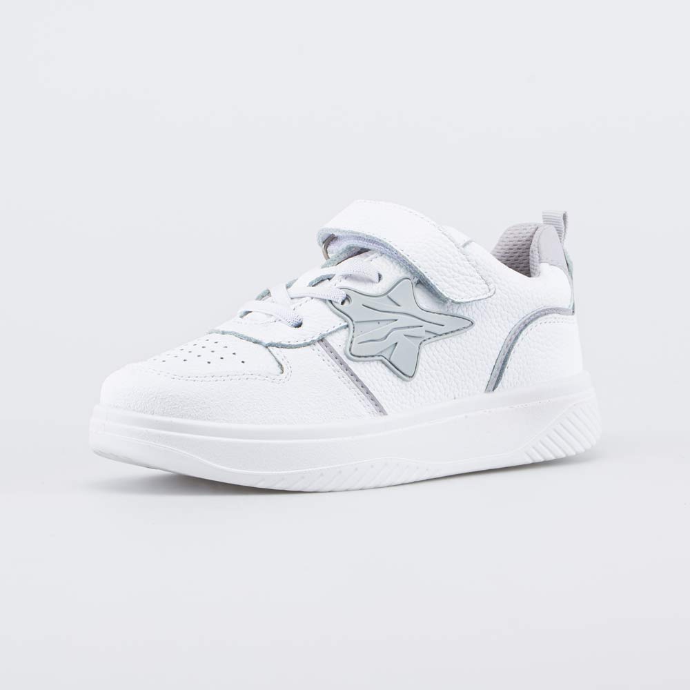 бел-сер полуботинки дошкольная, школьная Нат. кожа