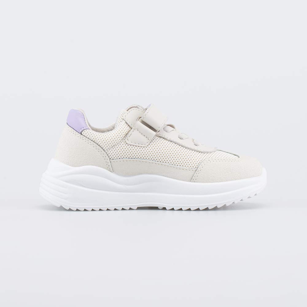 беж-сир полуботинки школьная Комбинирован.