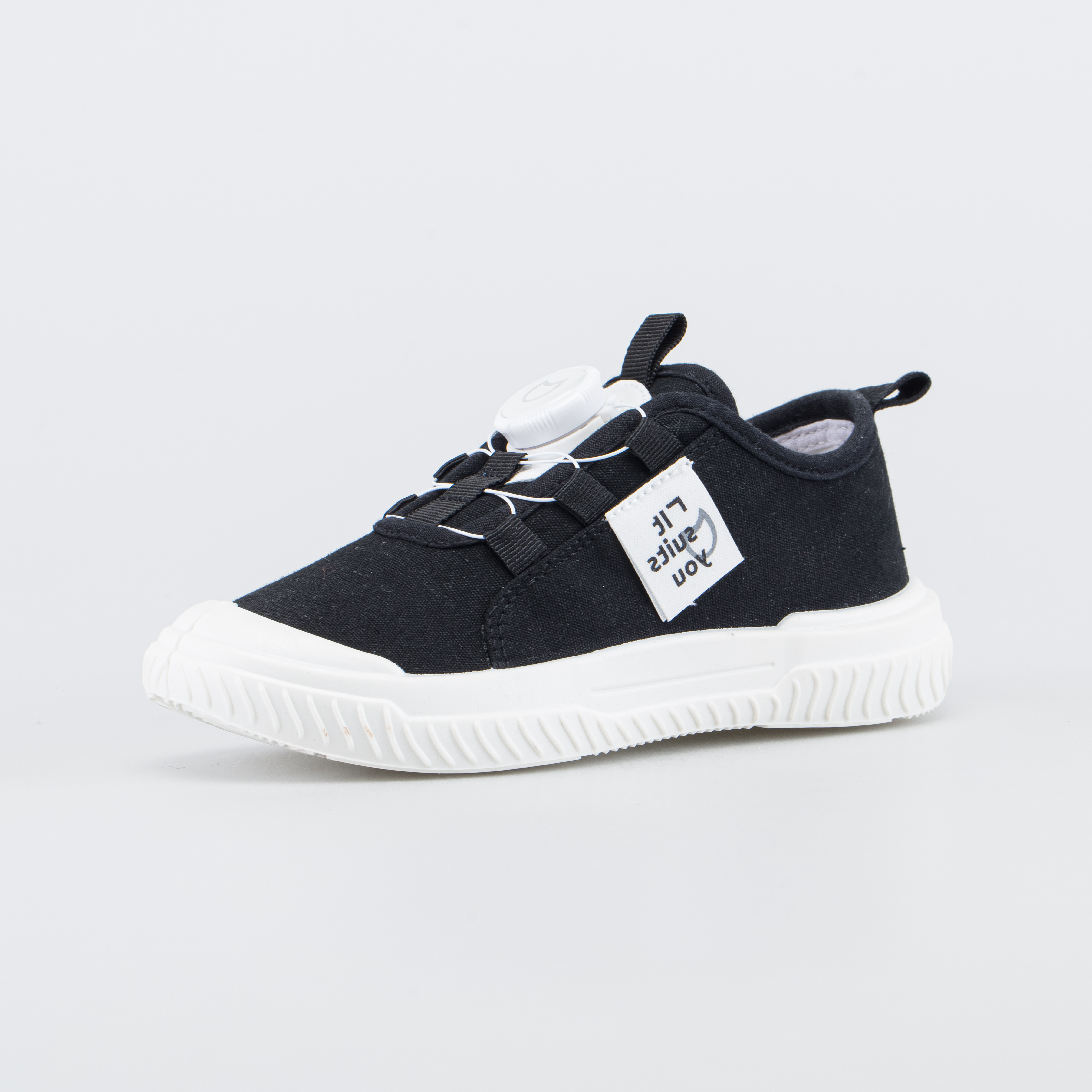 черный полуботинки школьная, подростковая Текстиль