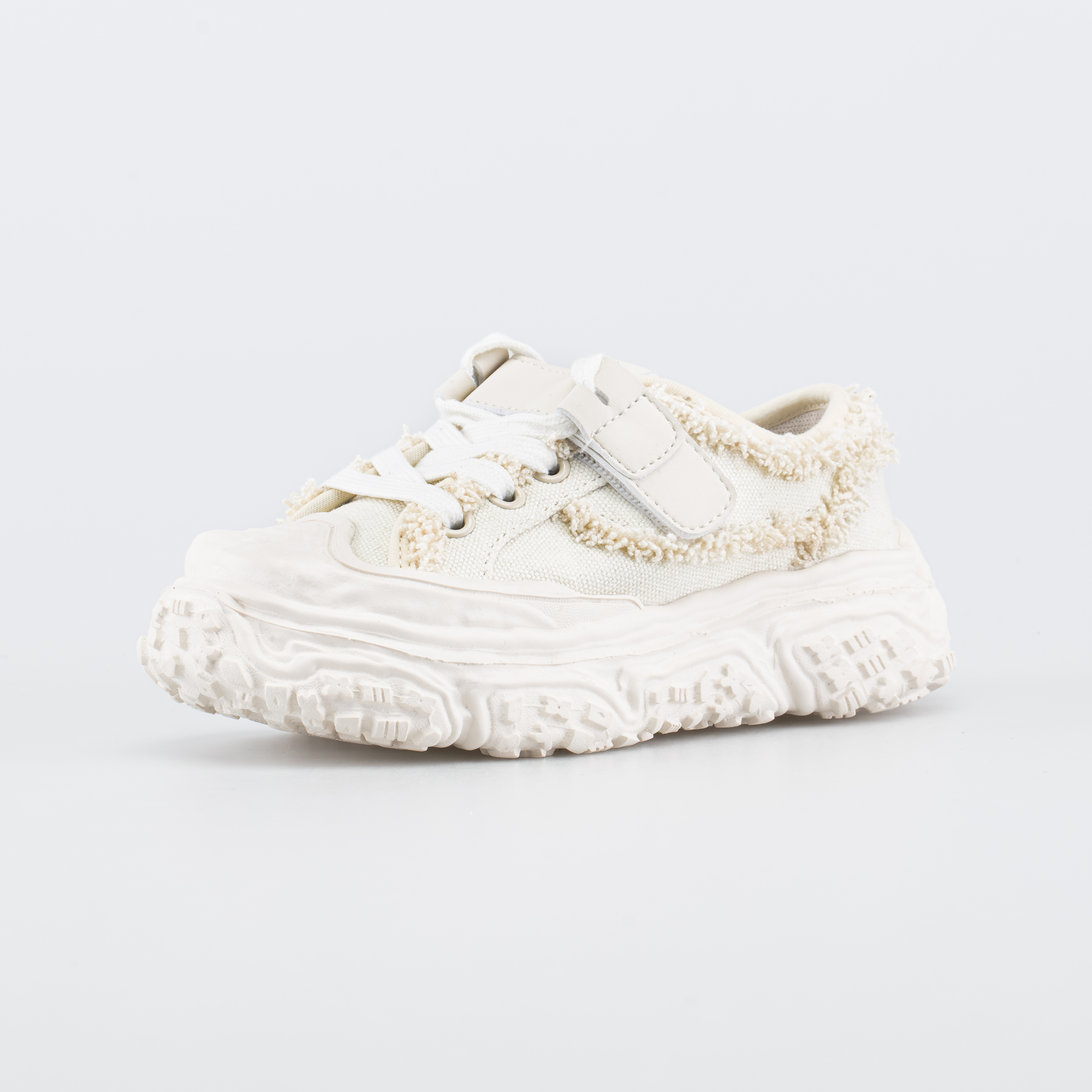 бежевый полуботинки дошкольная, школьная Комбинирован.