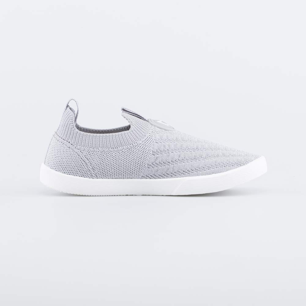 серый полуботинки школьная, подростковая Текстиль