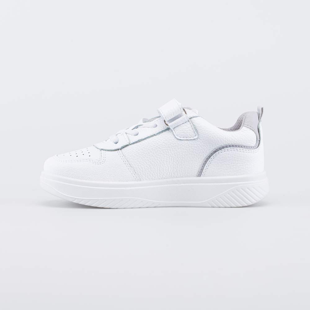 бел-сер полуботинки дошкольная, школьная Нат. кожа