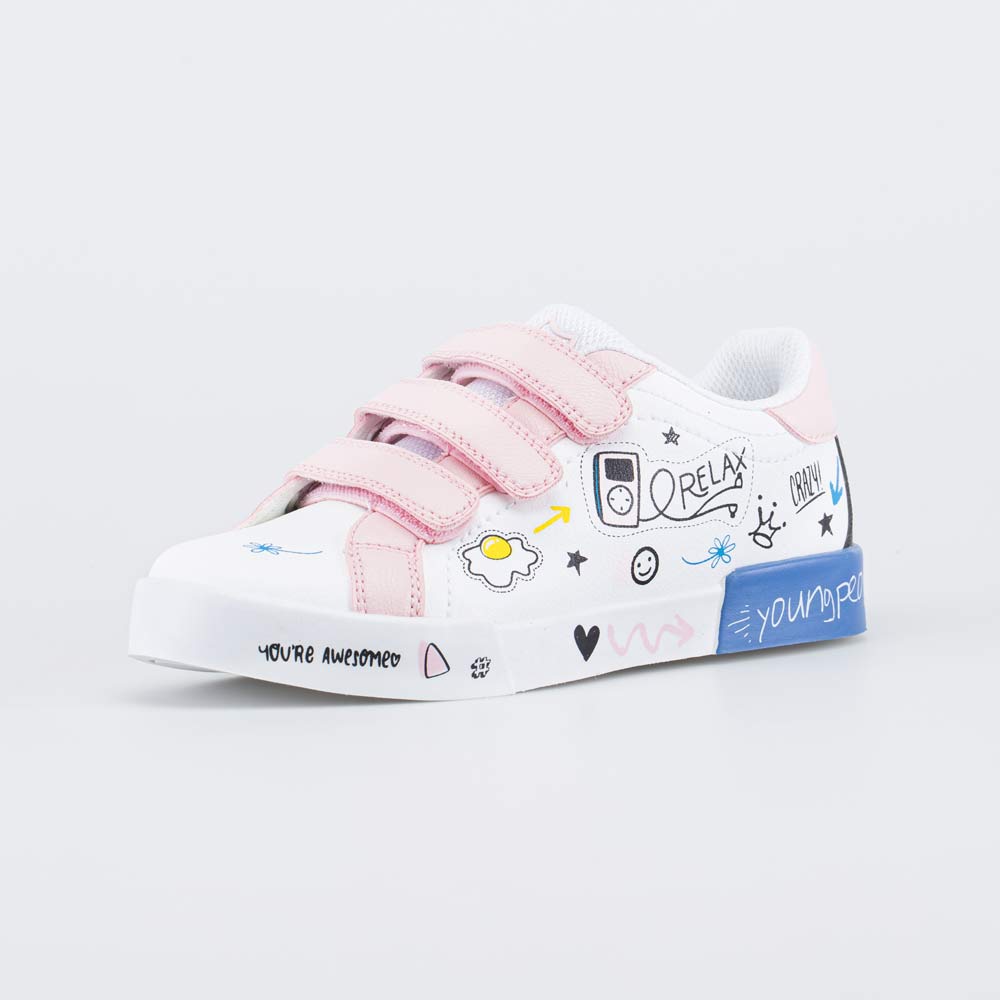 бел-роз полуботинки дошкольная, школьная Комбинирован.