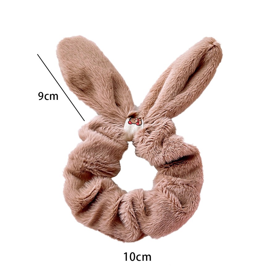 Резинка для волос пушистая