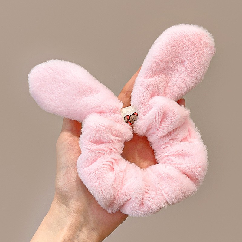 Резинка для волос пушистая