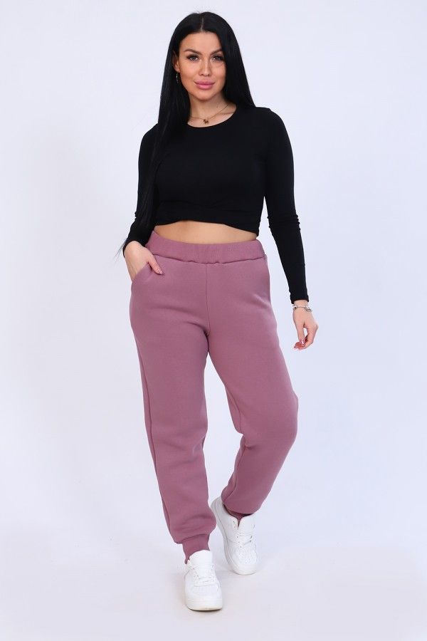 Брюки женские 82009 сухая роза