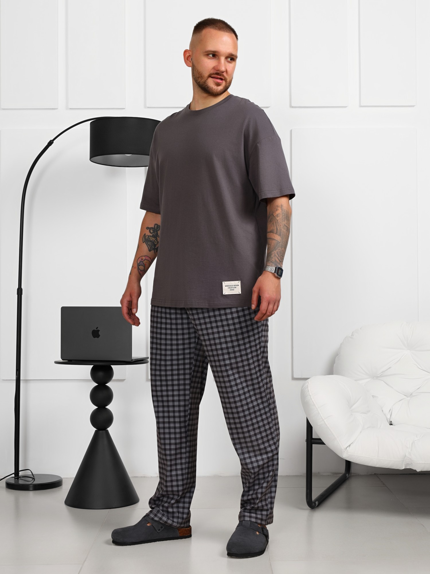 ст. цена1065руб.! Брюки мужские Генри-1