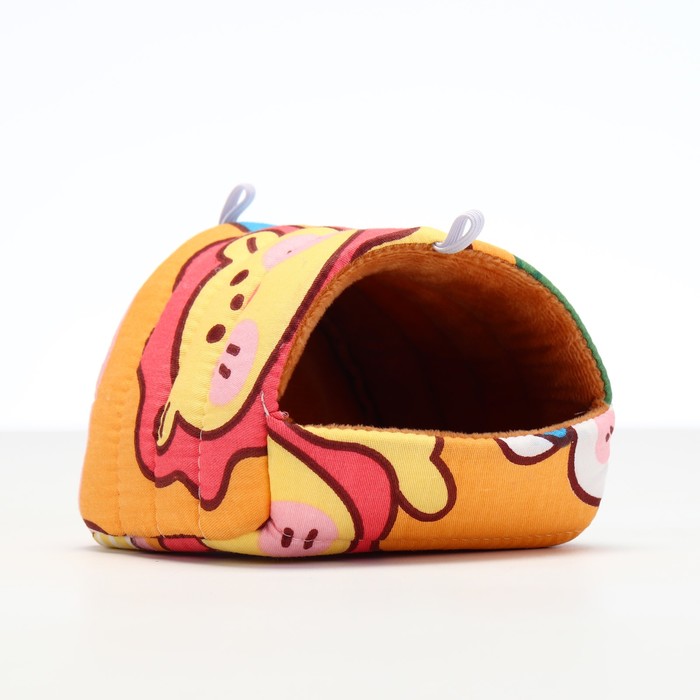 Домик для грызунов «ЛЕВ», жёлтый