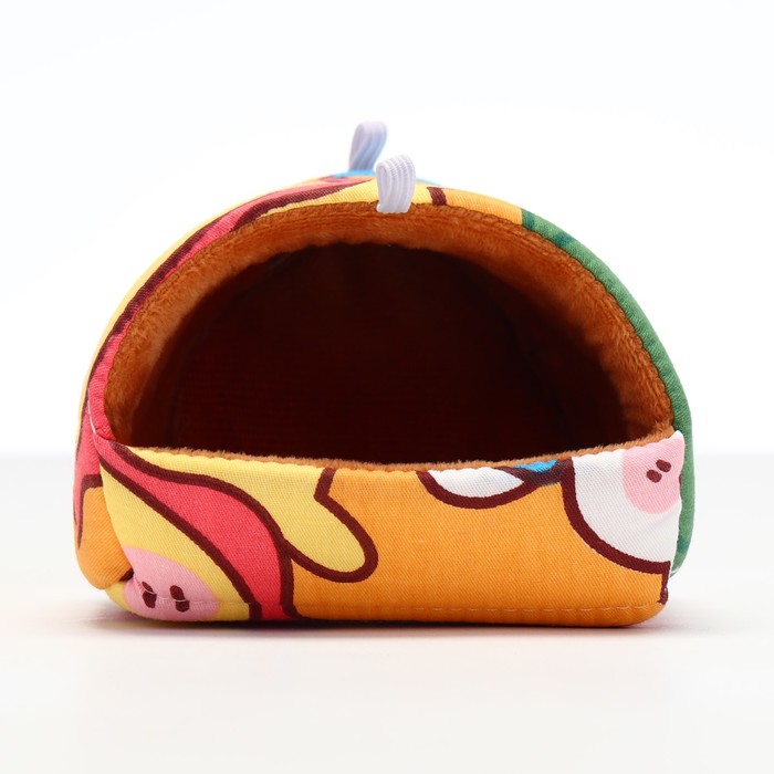 Домик для грызунов «ЛЕВ», жёлтый