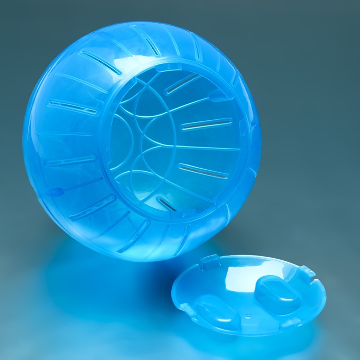 Шар для грызунов «Пижон», 14.5 см, синий