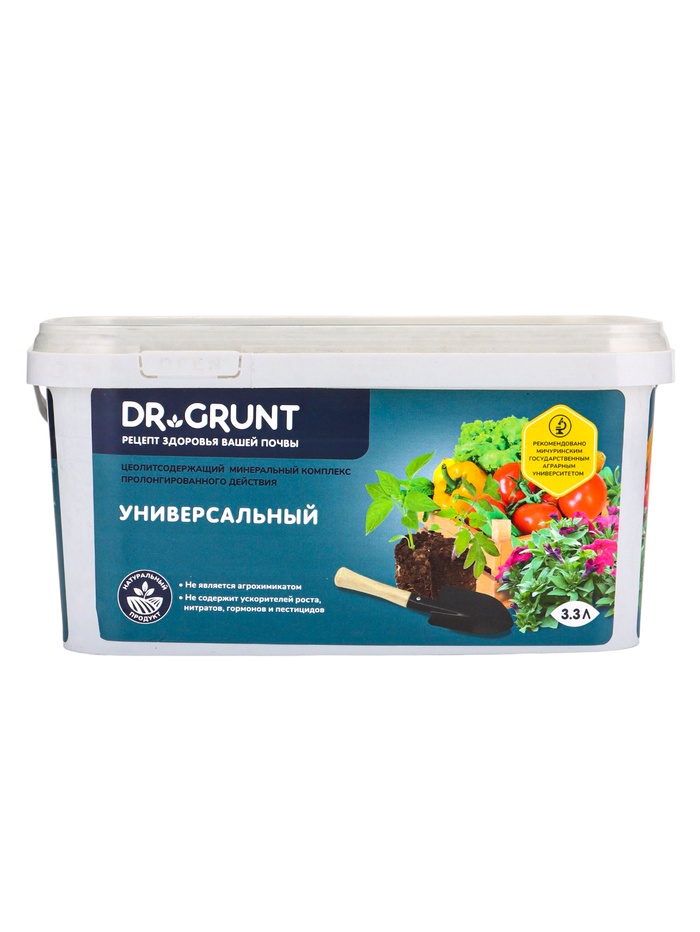 Удобрение минеральное универсальное, Dr.Grunt, ведро, 3.3 л