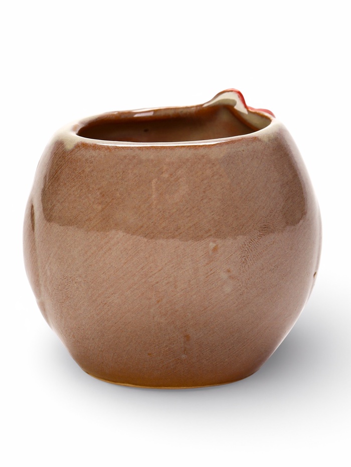 Декоративный горшок для цветов «Совёнок Бом», 180 мл, 7×6×6.5 см, керамический