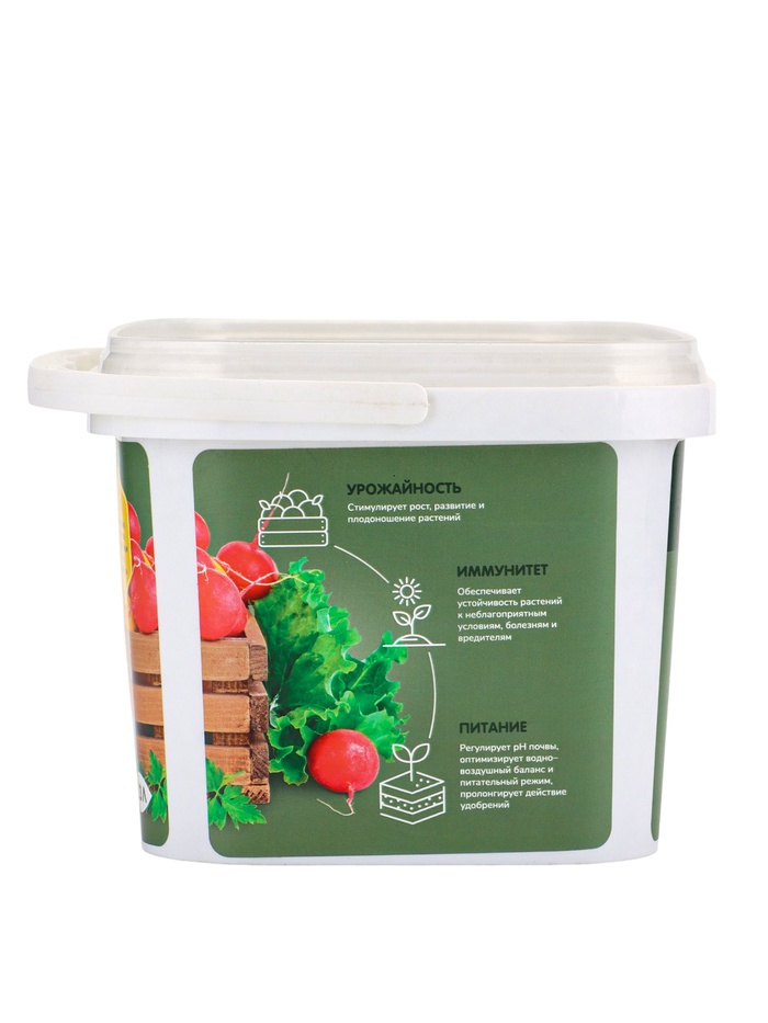 Удобрение минеральное для зелени, овощей, корнеплодов, Dr.Grunt, ведро, 3.3 л