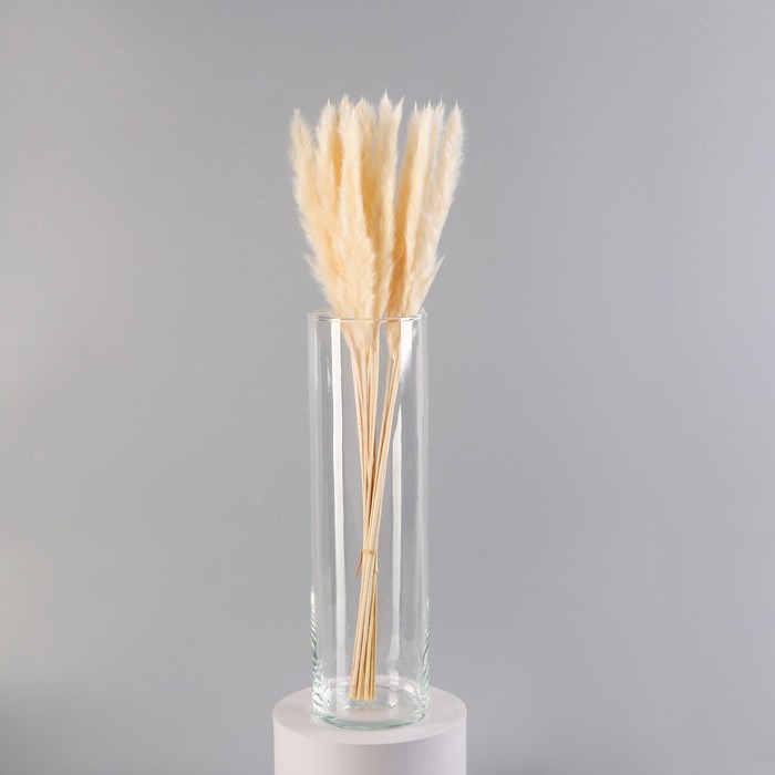 Ваза «Иберетта-400», 3.8 л, h=40 см, d=11.5 см, стекло, прозрачная