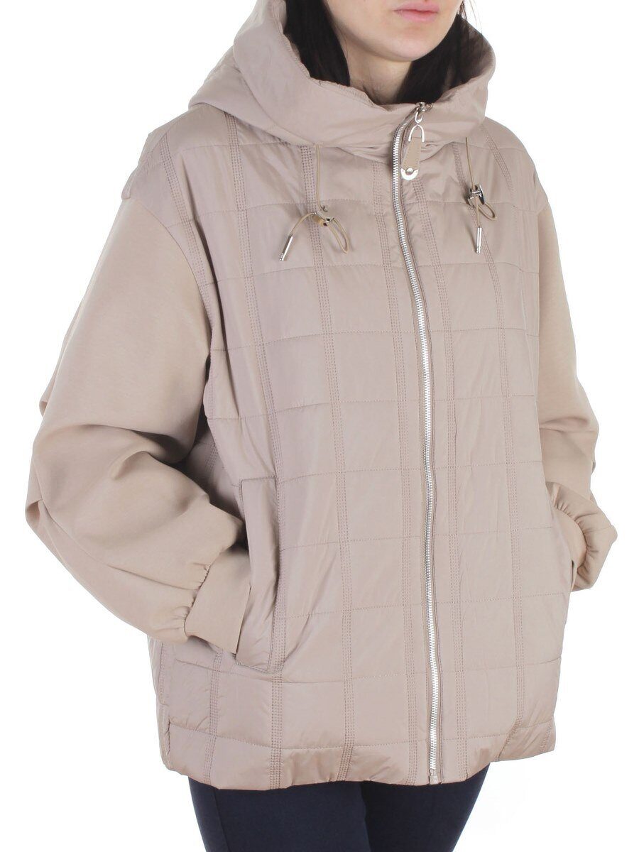 18509 BEIGE Куртка демисезонная женская