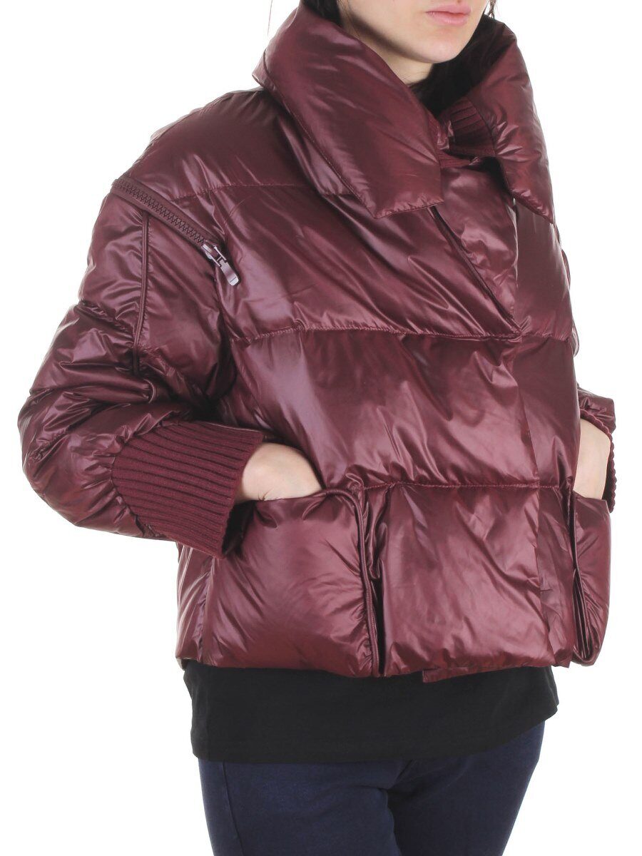 H25-828 BURGUNDY Куртка пуховая женская