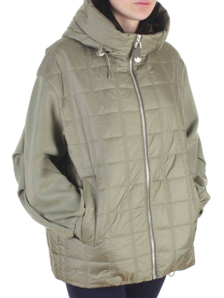 18509 OLIVE Куртка демисезонная женская