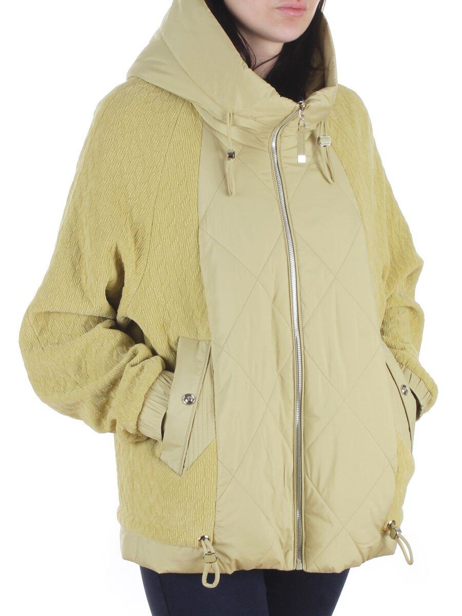 18518 BEIGE Куртка демисезонная женская