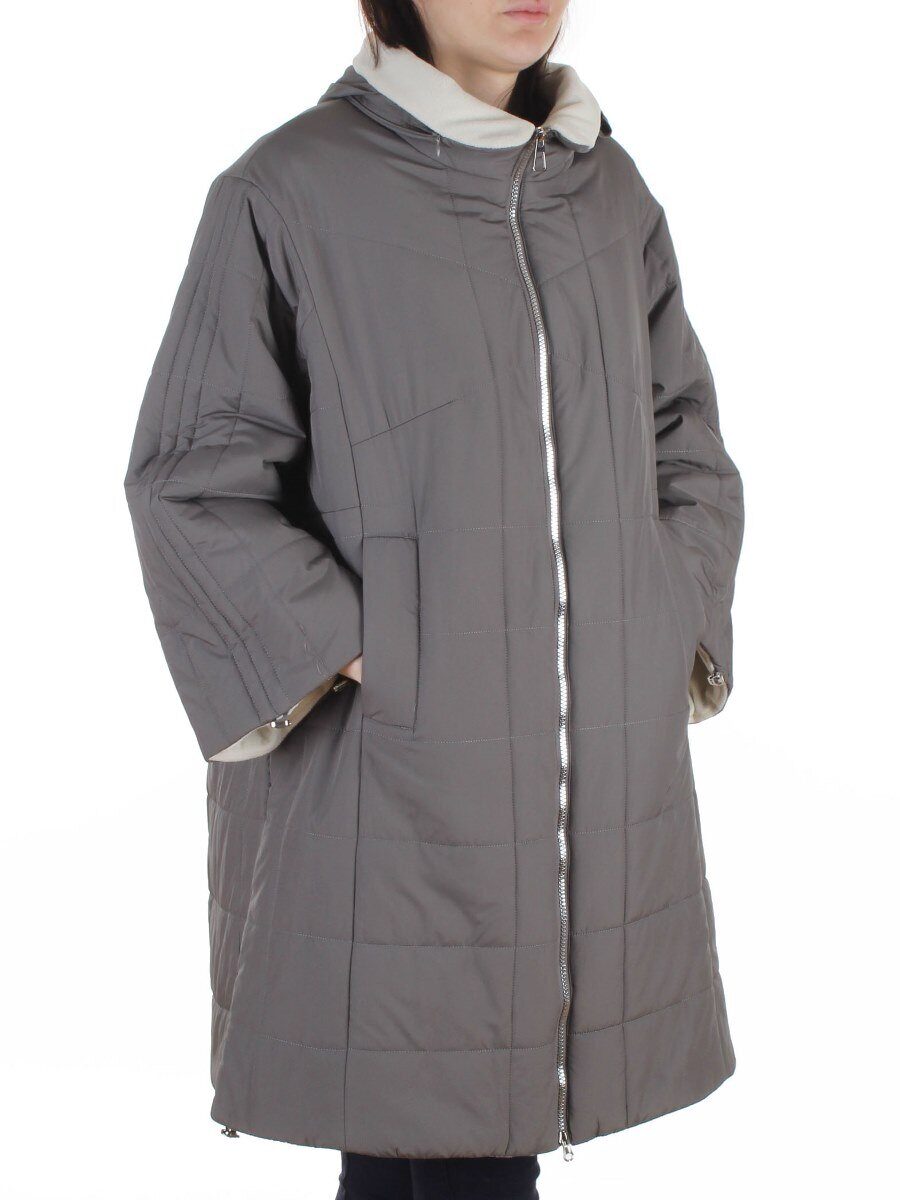 8862 GRAY Куртка демисезонная женская