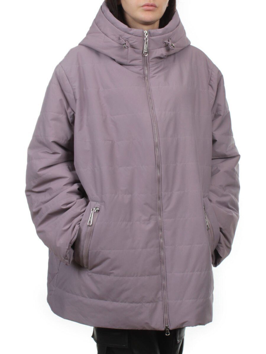 F-801 LILAC Куртка демисезонная женская (100 гр. холлофайбер)