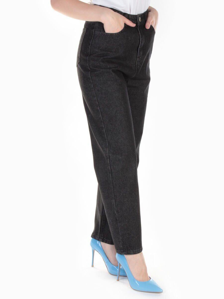 9006X BLACK Джинсы-Мом женские Hai Li Fa