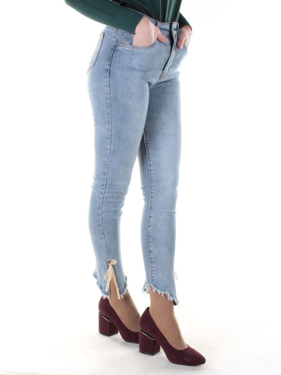 0050 Джинсы женские зауженные YTD JEANS