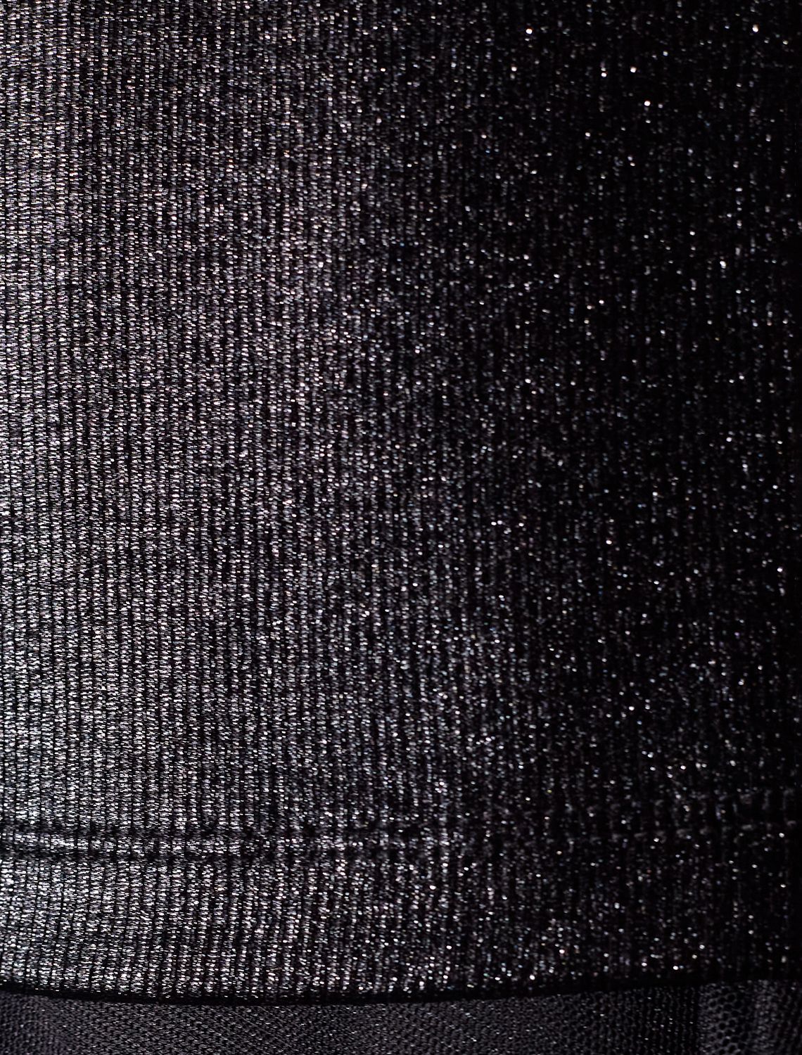 Топ в рубчик с широкими лямками с матовым покрытием металлик из хлопка с эластаном