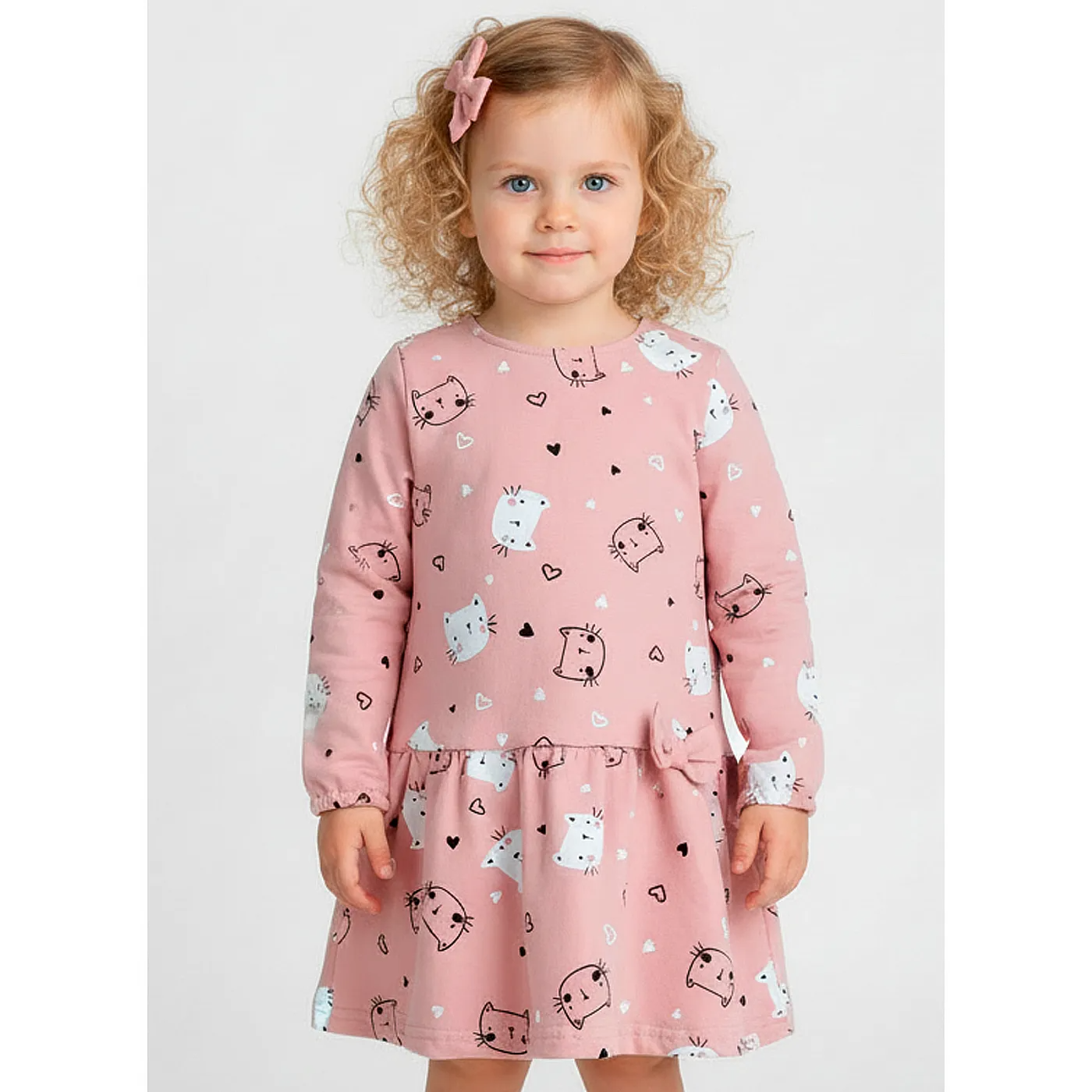 Платье футер 2х нитка начёс 2130310102