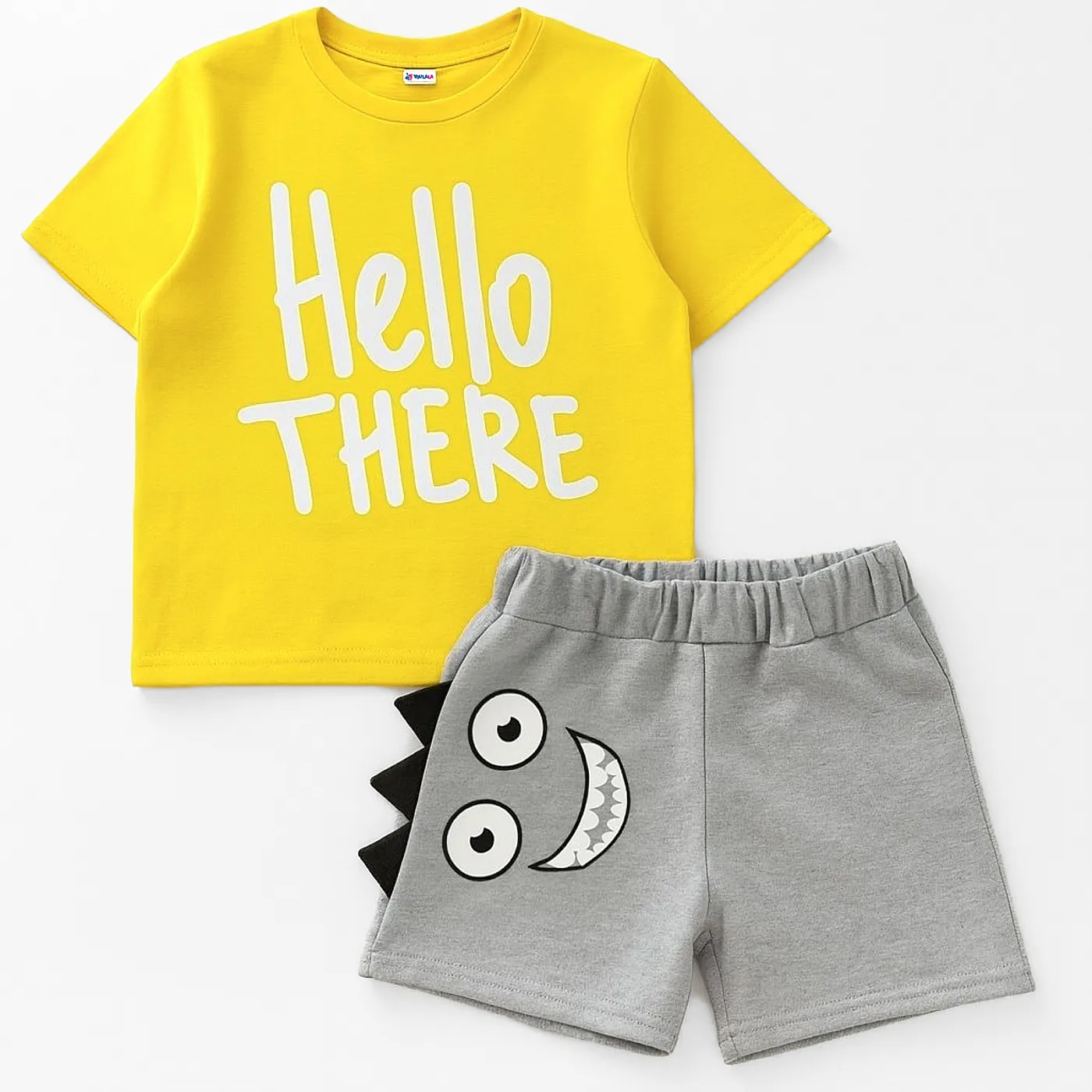 Комплект футболка кулирка, шорты интерлок 7360900304