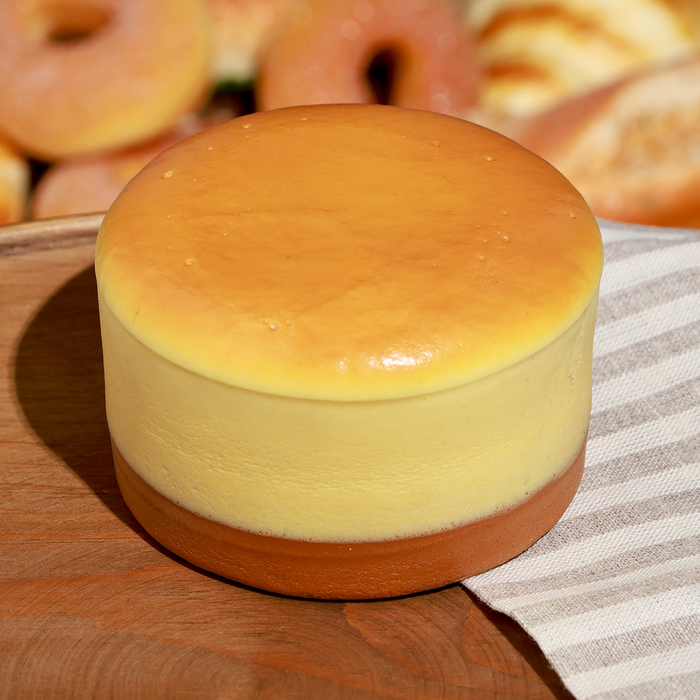 Муляж «Хлопковый чизкейк», классический, 10×10×6 см