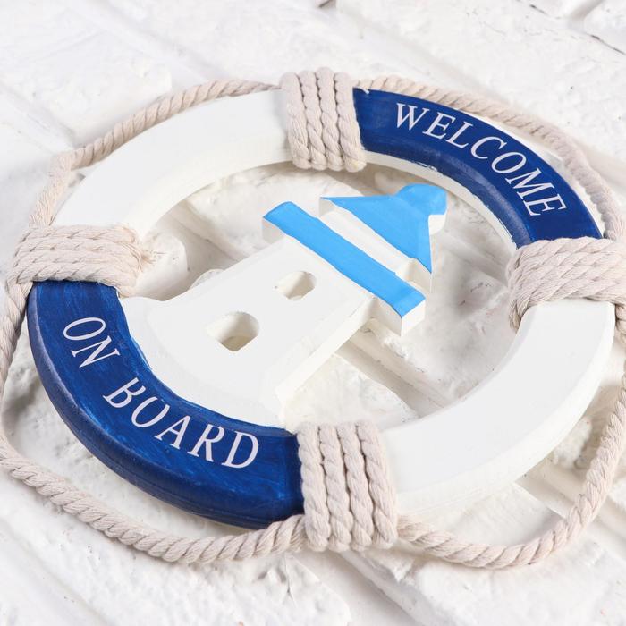 Настенный декор, панно «Спасательный круг», 20×2 см