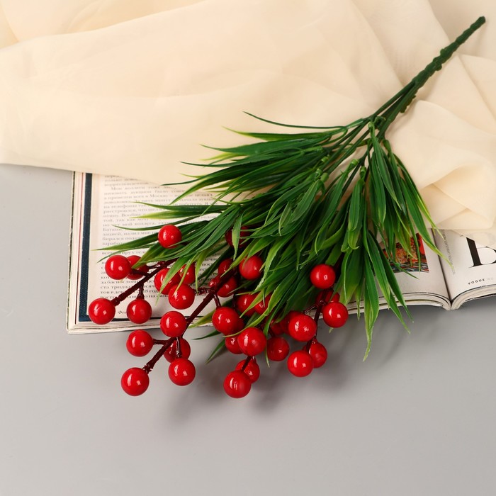 Букет искусственный «Шарики с зеленью», h=34 см, МИКС