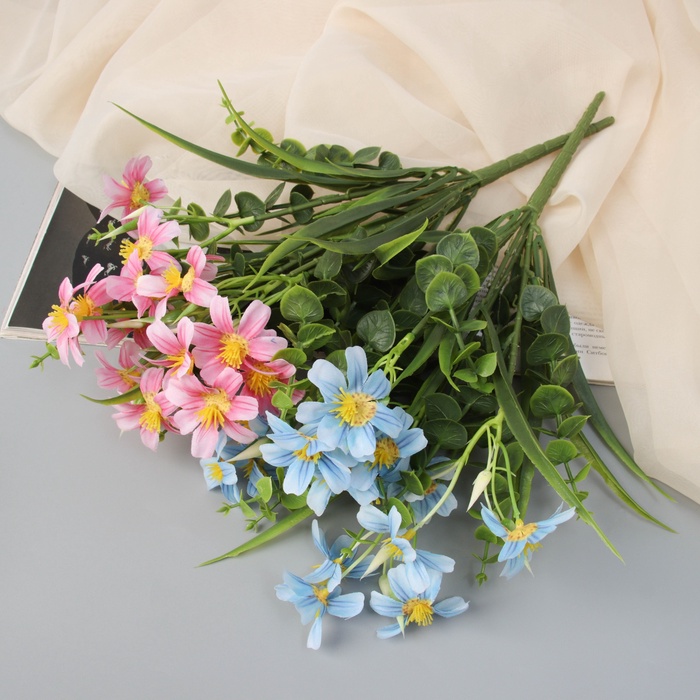 Букет искусственный «Сальпиглоссис», h=32 см, МИКС