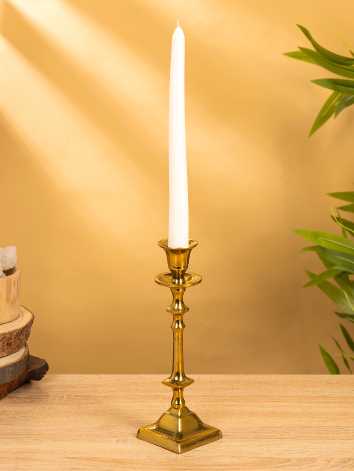 Подсвечник «Космос», на 1 свечу, 7×7×23 см, алюминий